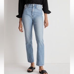 Madewell Perfect Vintage Straight Jean in Ferman Wash
